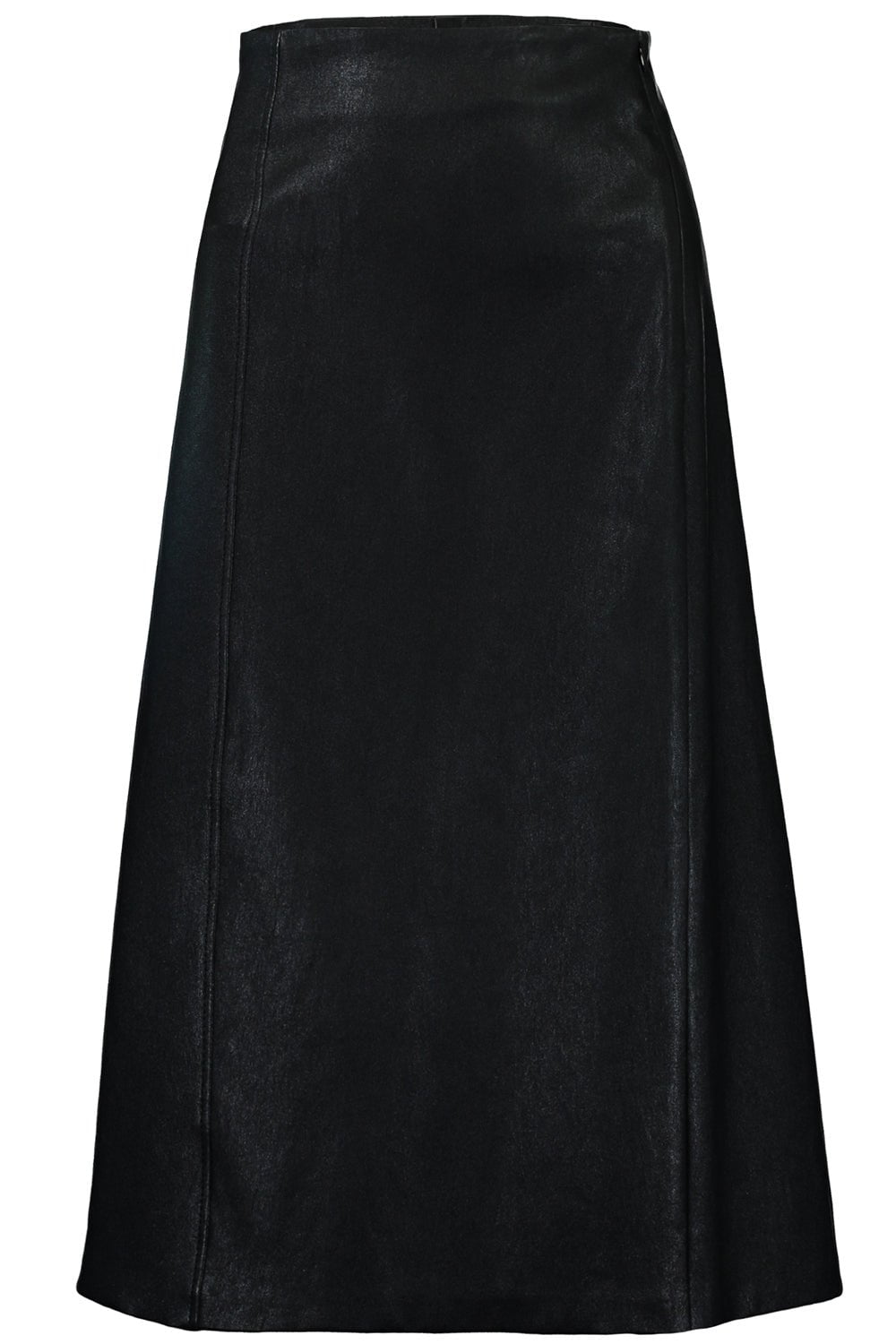 BRUNELLO CUCINELLI-Glossy Midi Pencil Skirt-