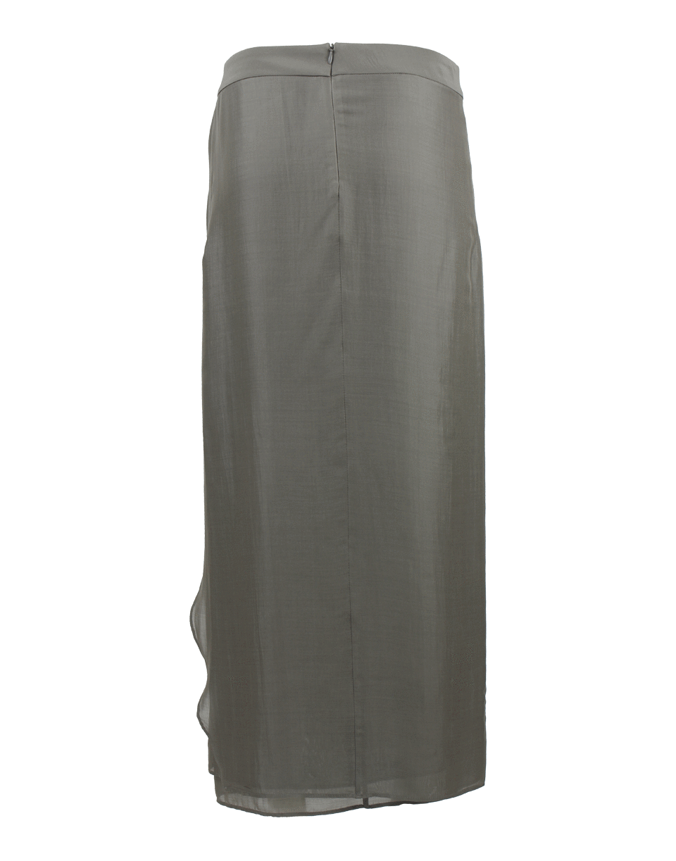 BRUNELLO CUCINELLI-Layered Slit Skirt-