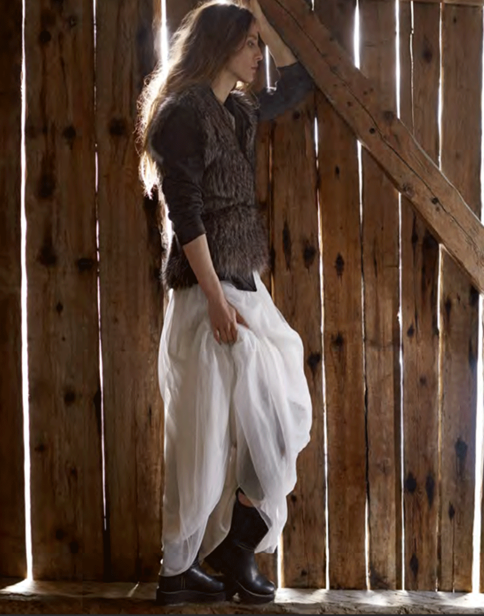 BRUNELLO CUCINELLI-Monili Waist Tulle Maxi Skirt-