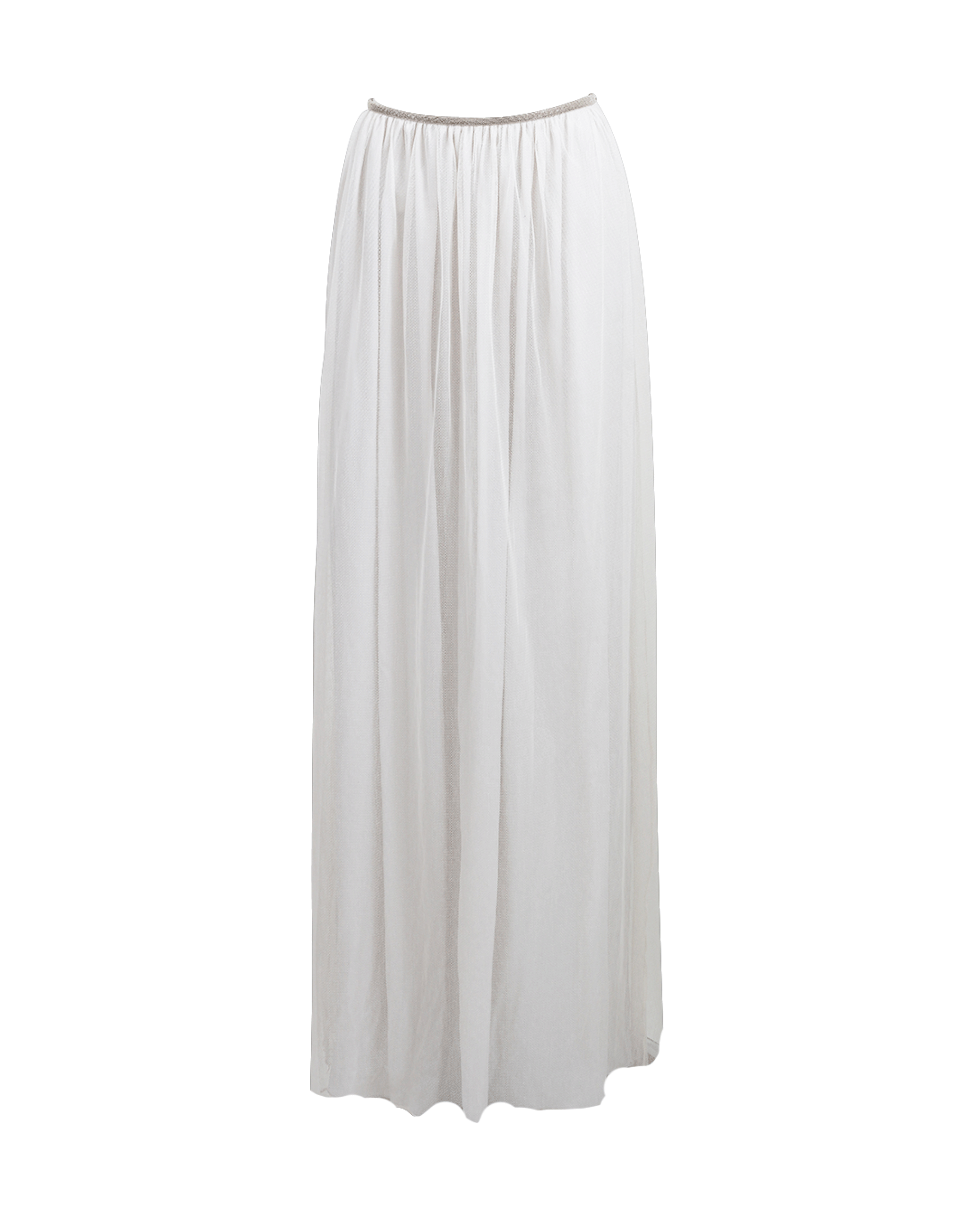 BRUNELLO CUCINELLI-Monili Waist Tulle Maxi Skirt-