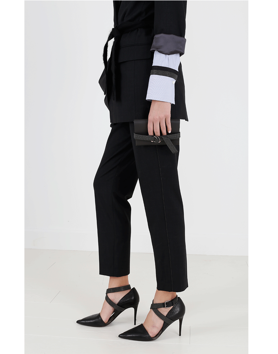 BRUNELLO CUCINELLI-Micro Striped Blouse-