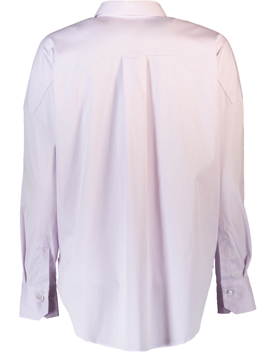 BRUNELLO CUCINELLI-Chambray Blouse With Double Monili Placket-