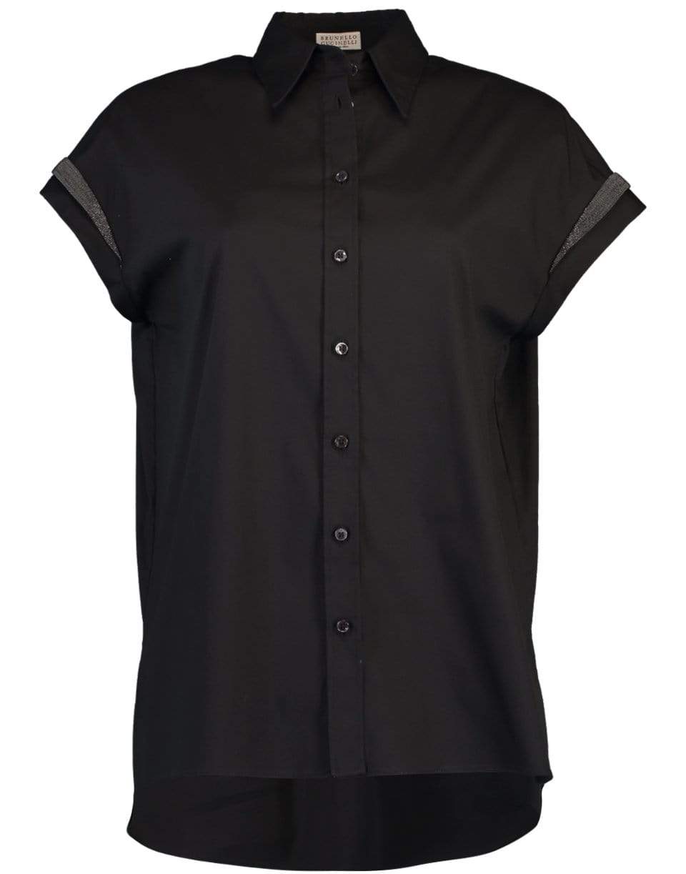 BRUNELLO CUCINELLI-Front Button Blouse-