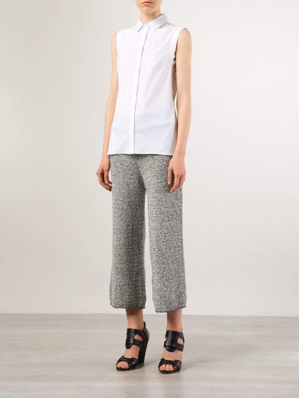 BRUNELLO CUCINELLI-Back Peplum Blouse-