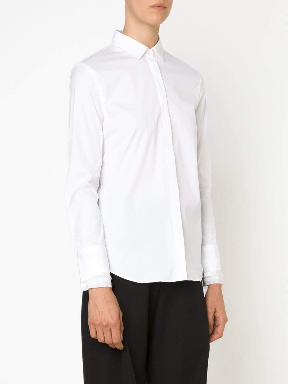 BRUNELLO CUCINELLI-Layered Cuff Blouse-