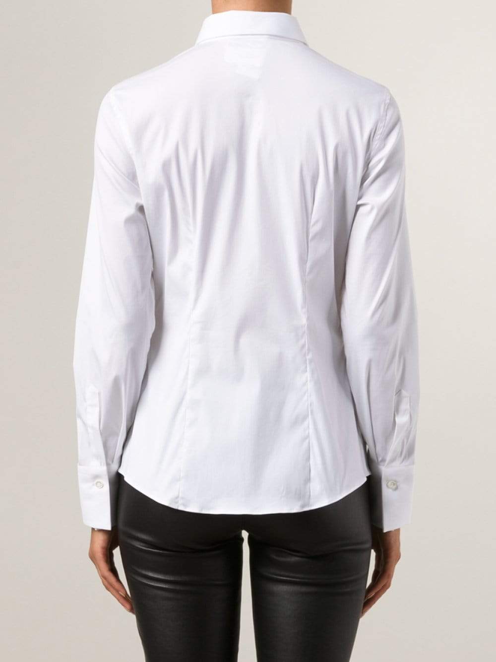 BRUNELLO CUCINELLI-Monili Placket Fitted Blouse-