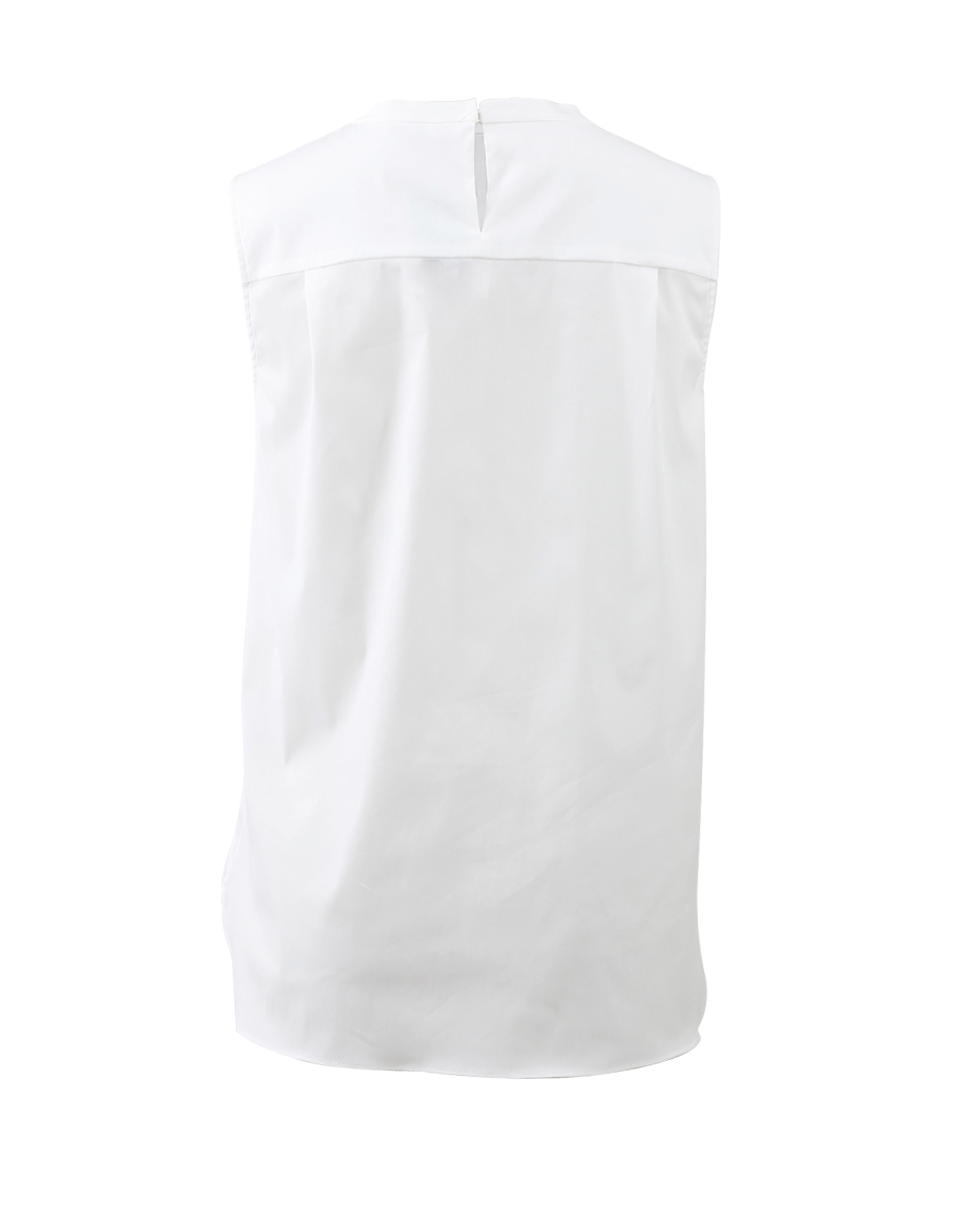 BRUNELLO CUCINELLI-Voile Ruffle Blouse-