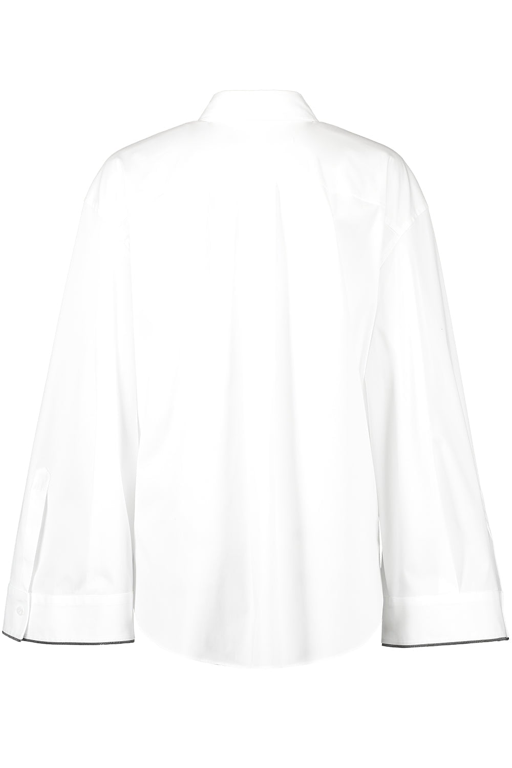 BRUNELLO CUCINELLI-Monili Trim Bell Sleeve Blouse-