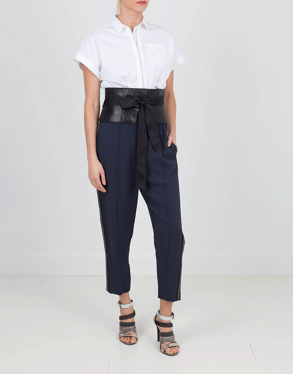 BRUNELLO CUCINELLI-Poplin Blouse-