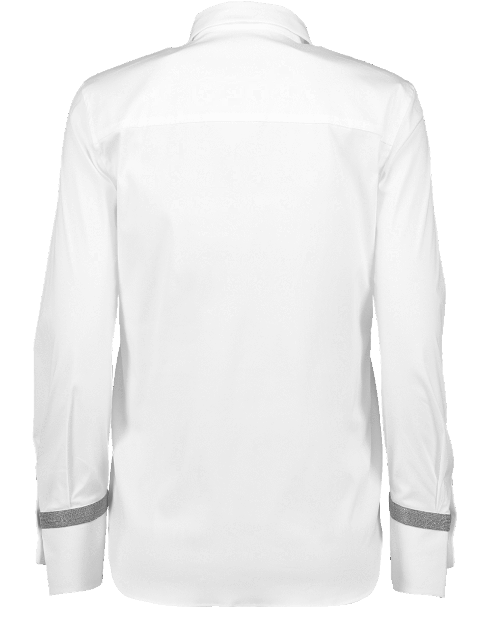 BRUNELLO CUCINELLI-Poplin Blouse-