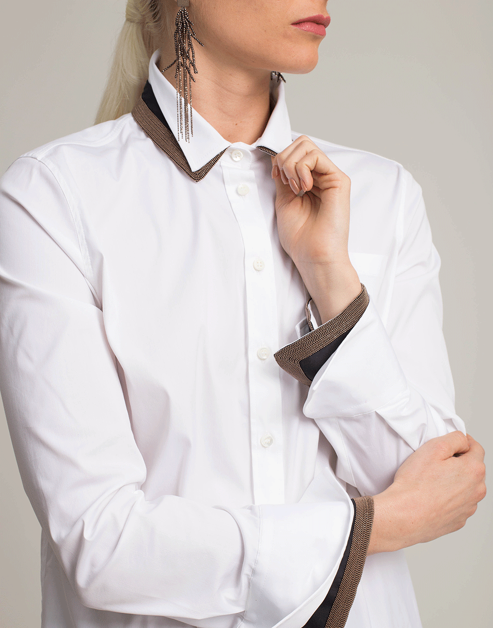BRUNELLO CUCINELLI-Tunic Blouse-