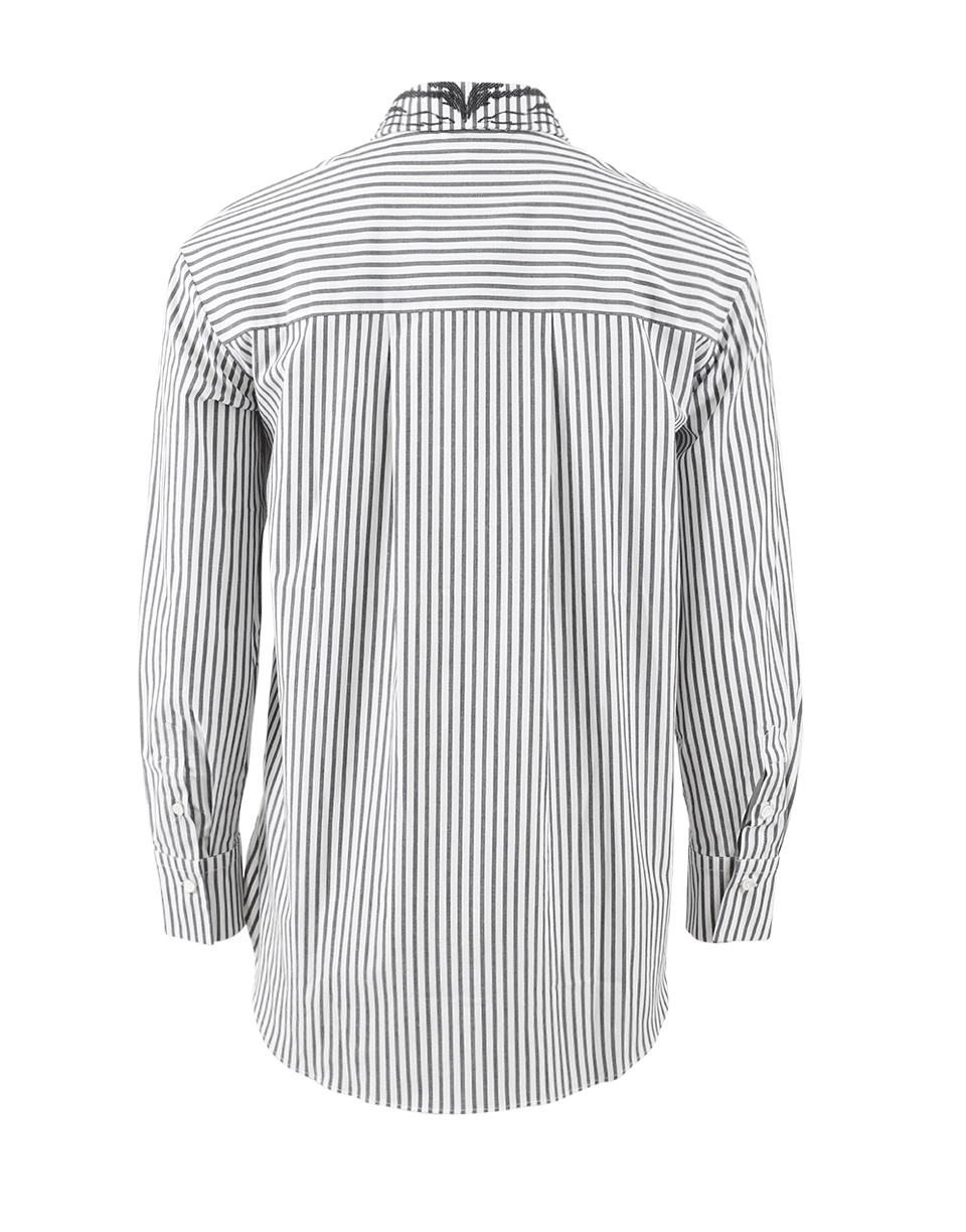 BRUNELLO CUCINELLI-Striped Button Down Shirt-