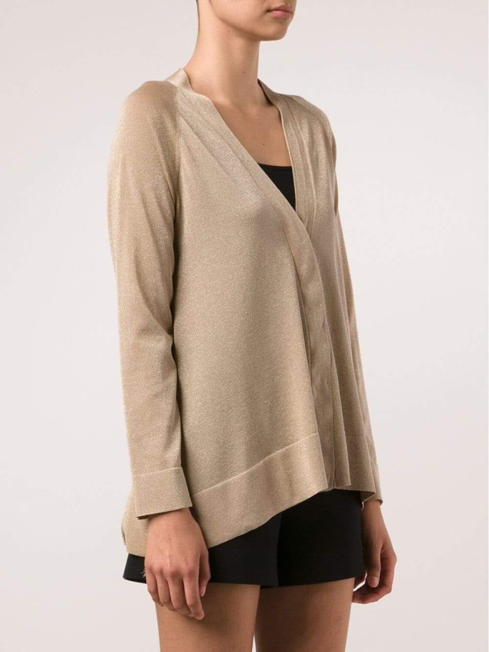 BRUNELLO CUCINELLI-Cardigan With Fringe Detail-