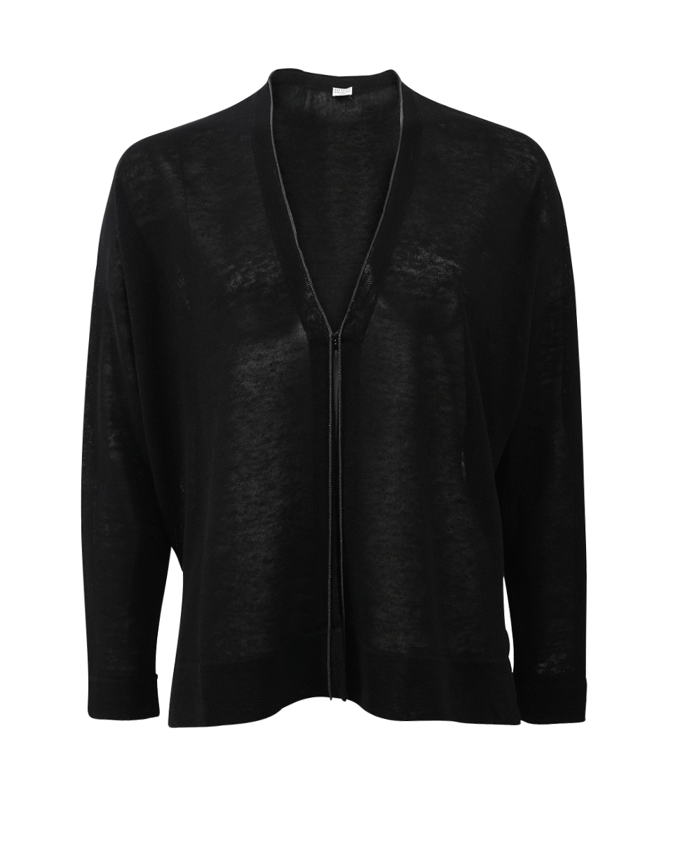 BRUNELLO CUCINELLI-Monili Drop Shoulder Cardigan-