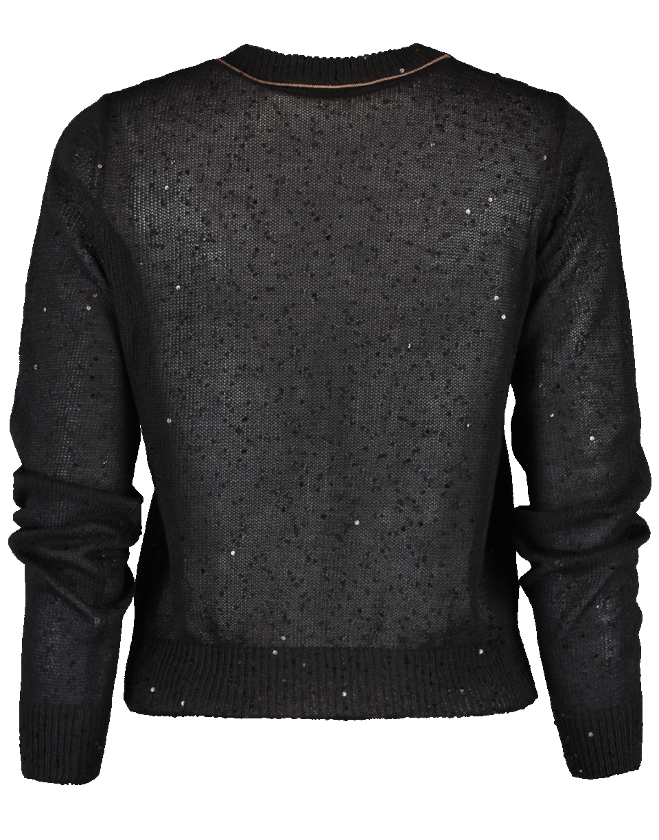 BRUNELLO CUCINELLI-Paillette Cropped Cardigan-
