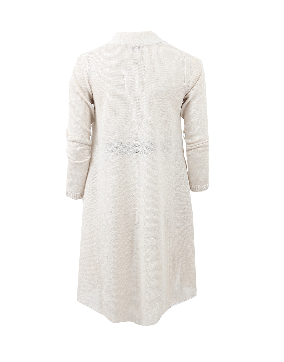 BRUNELLO CUCINELLI-Grosgrain Waist Cardigan-