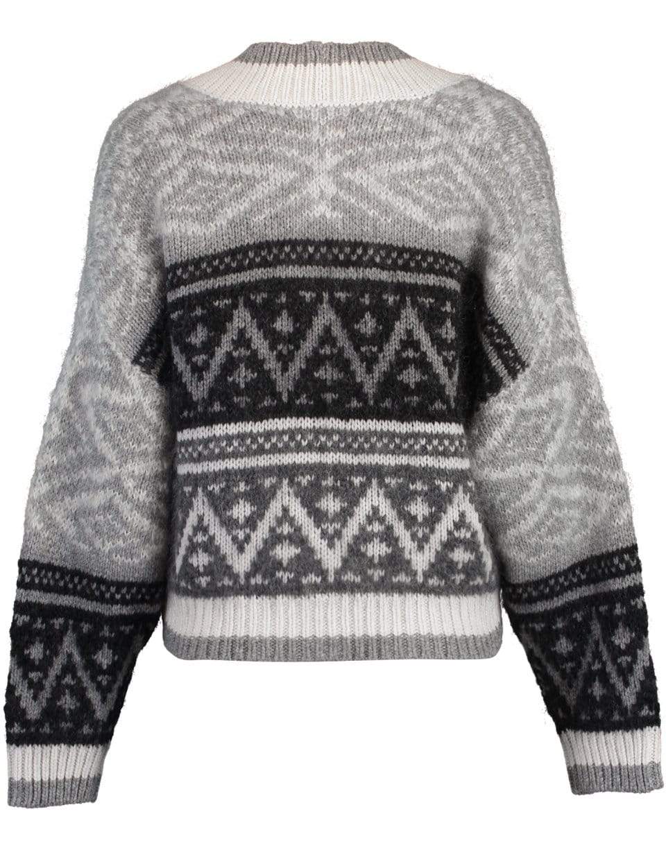 BRUNELLO CUCINELLI-Short Jacquard Opera Cardigan-