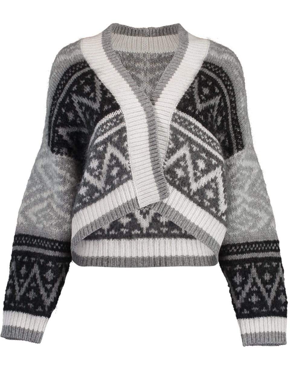 BRUNELLO CUCINELLI-Short Jacquard Opera Cardigan-