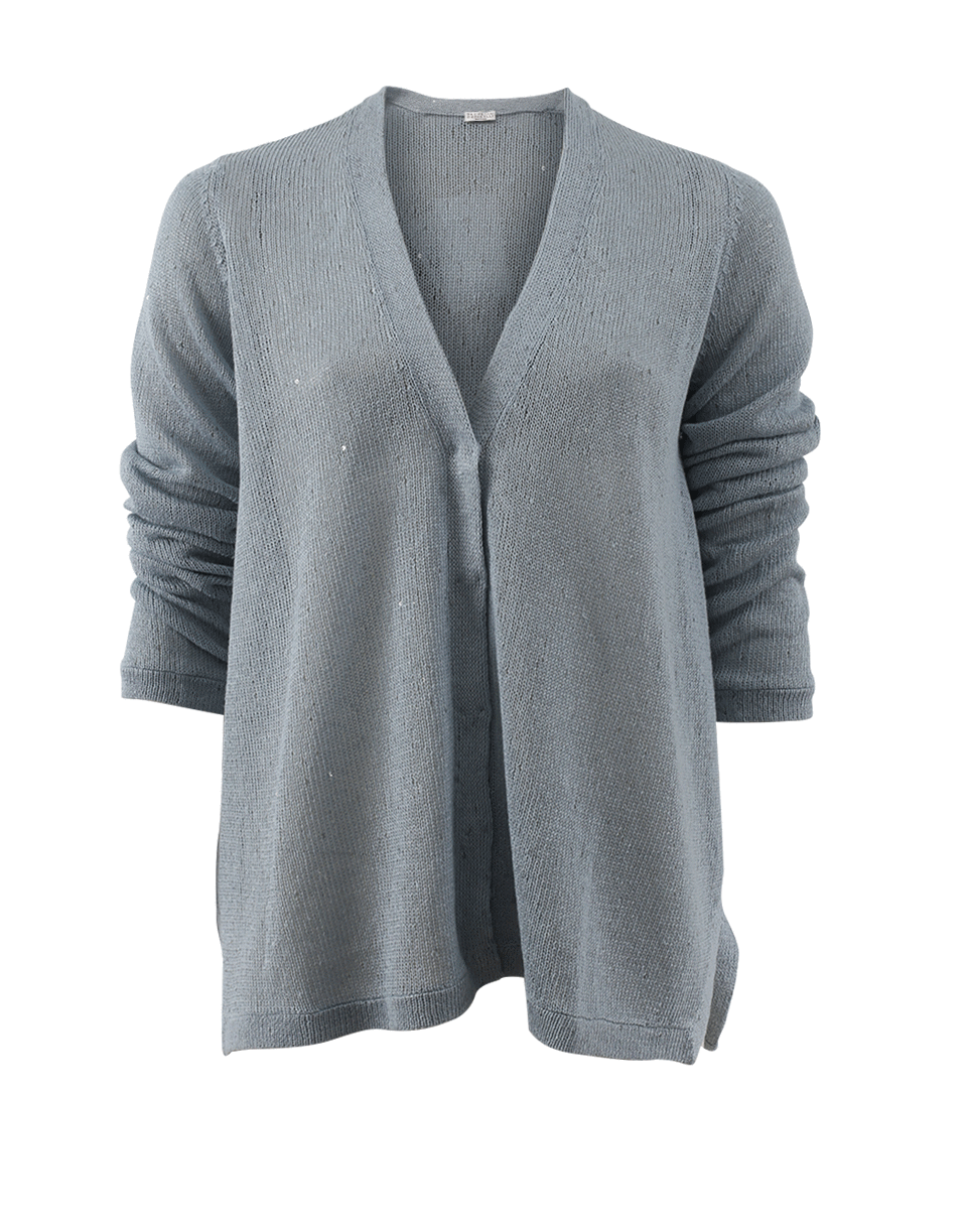 BRUNELLO CUCINELLI-Linen Silk Cardigan-