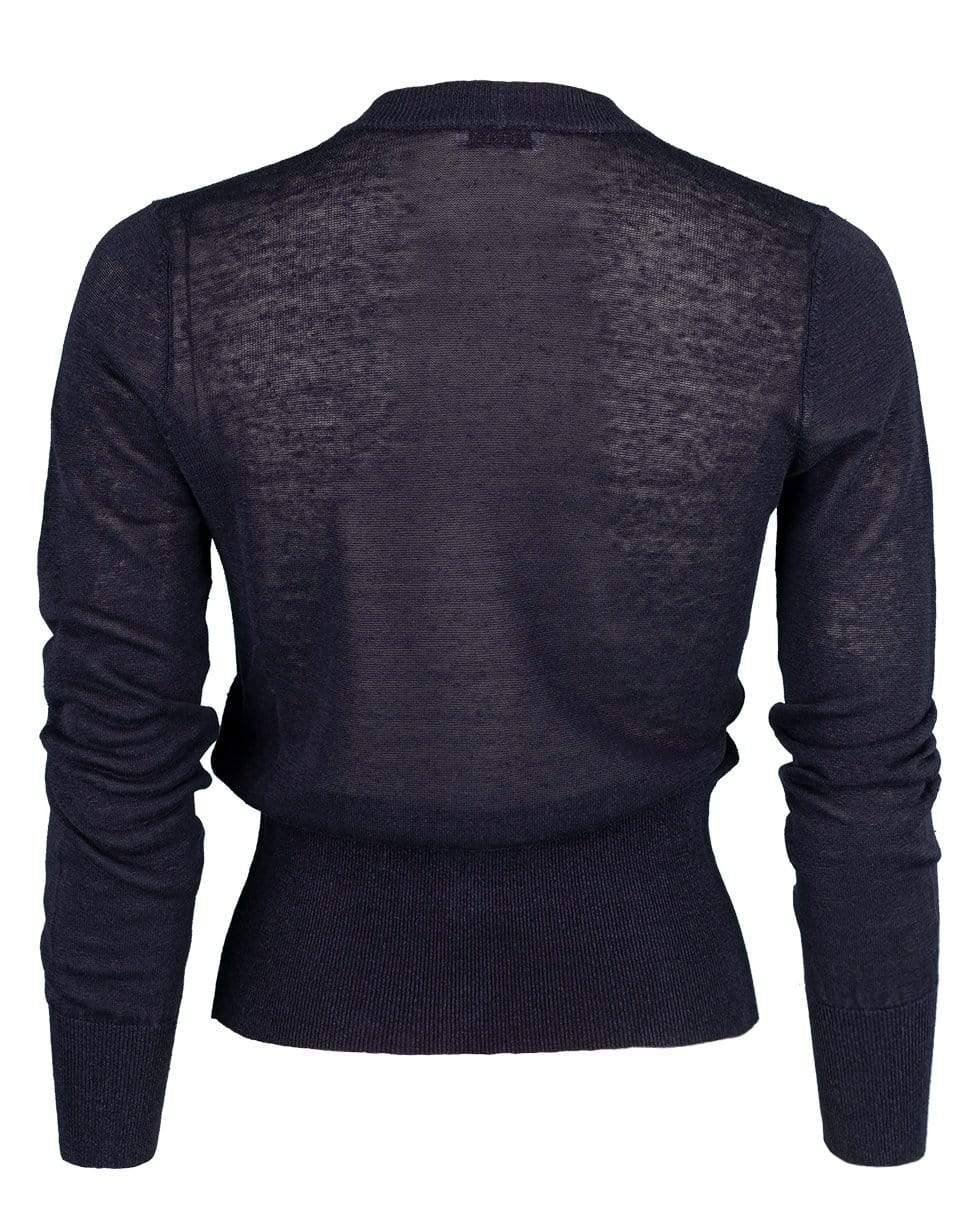 BRUNELLO CUCINELLI-Embroidered V-Neck Paillette Cardigan-