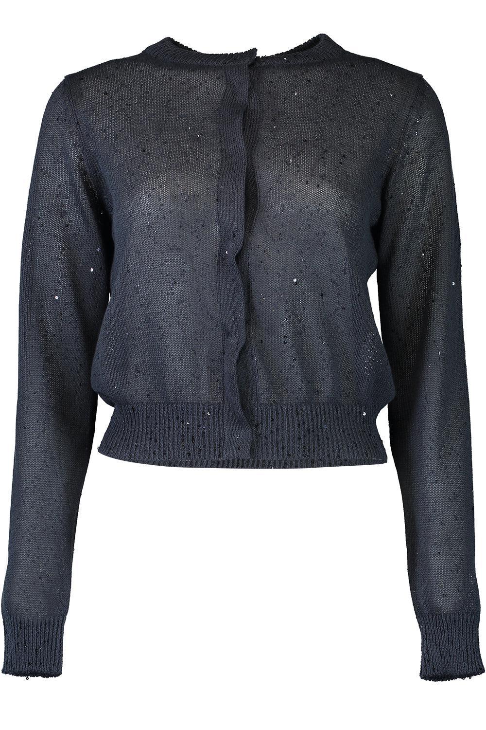 Monili Snap Cardigan-NAVY-XS-CLOTHINGTOPCARDIGAN-BRUNELLO CUCINELLI