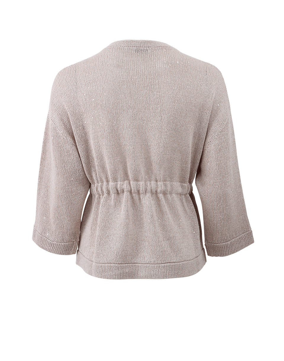BRUNELLO CUCINELLI-Drawstring Waist Cardigan-