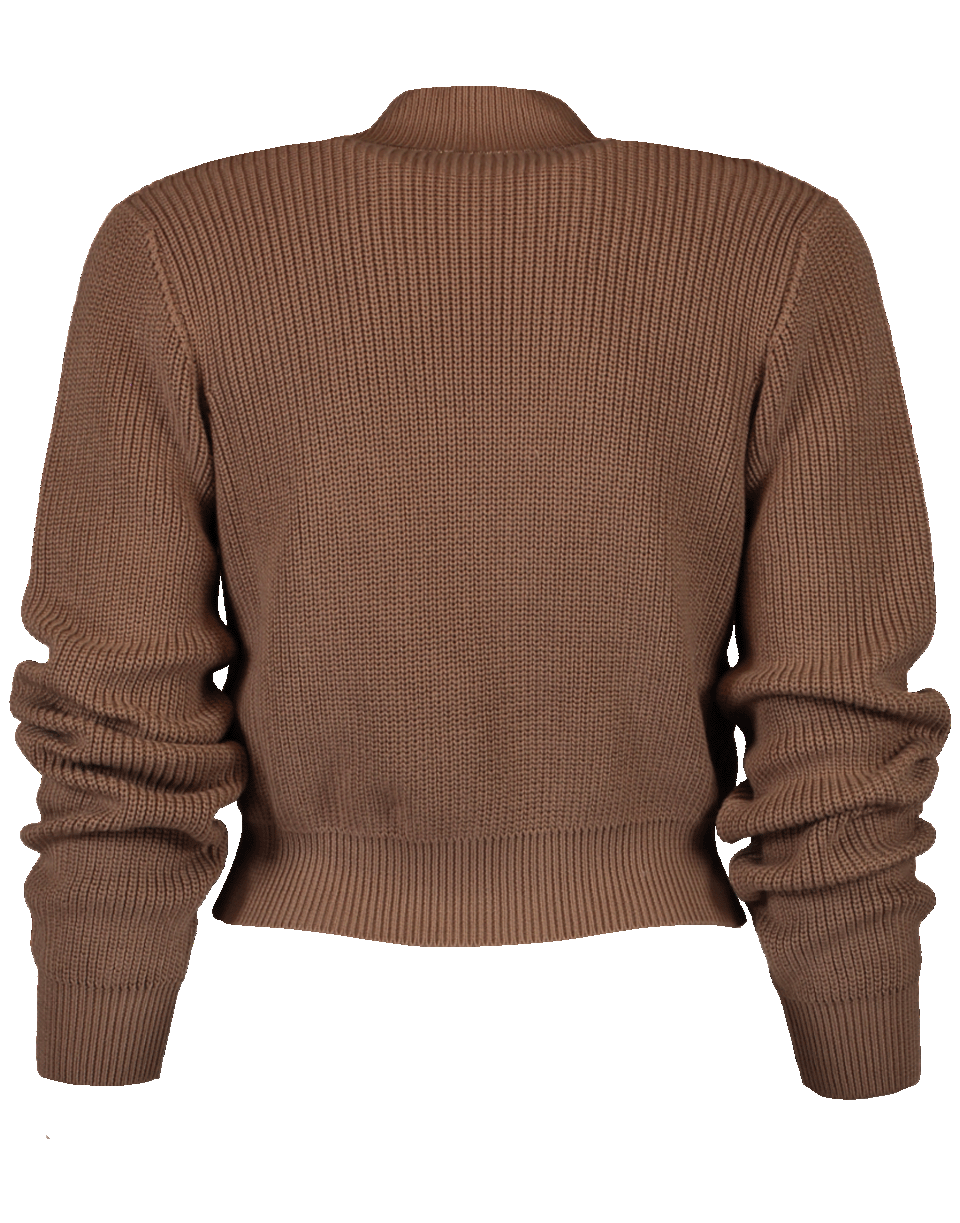 BRUNELLO CUCINELLI-Ribbed Cropped Cardigan-