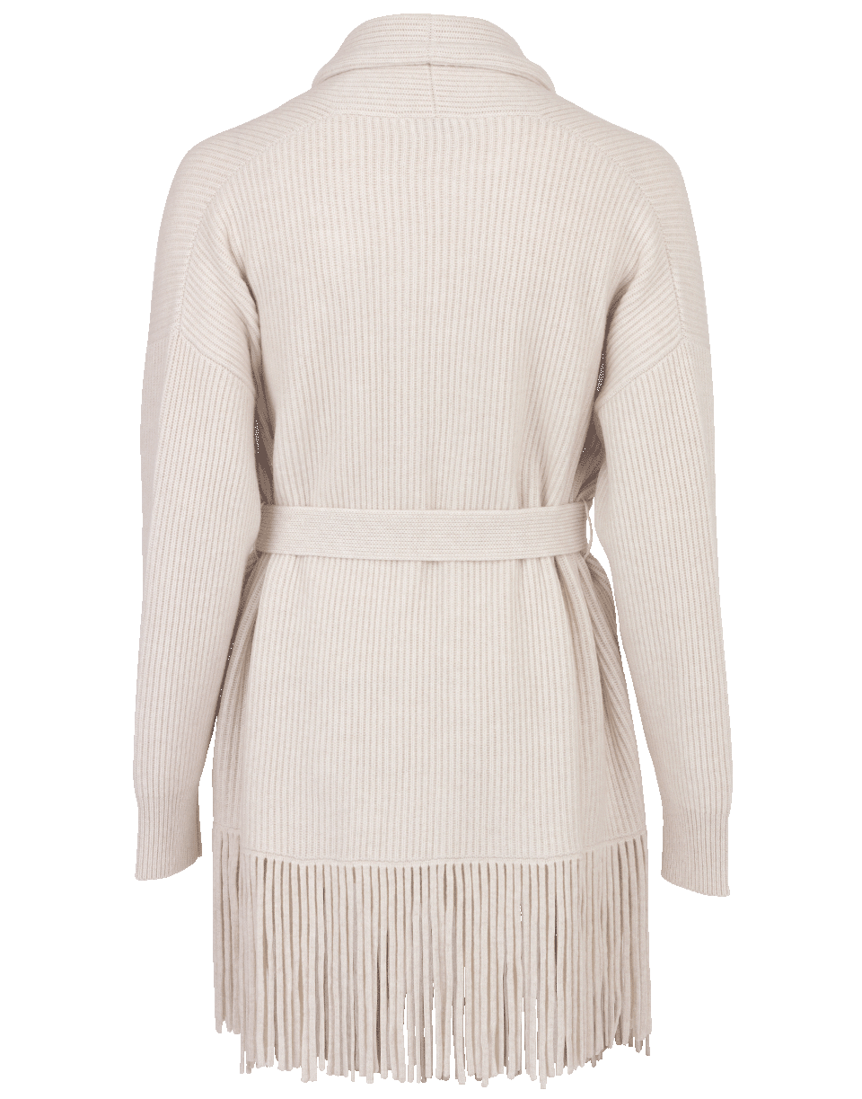 BRUNELLO CUCINELLI-Belted Shawl Collar Cardigan-