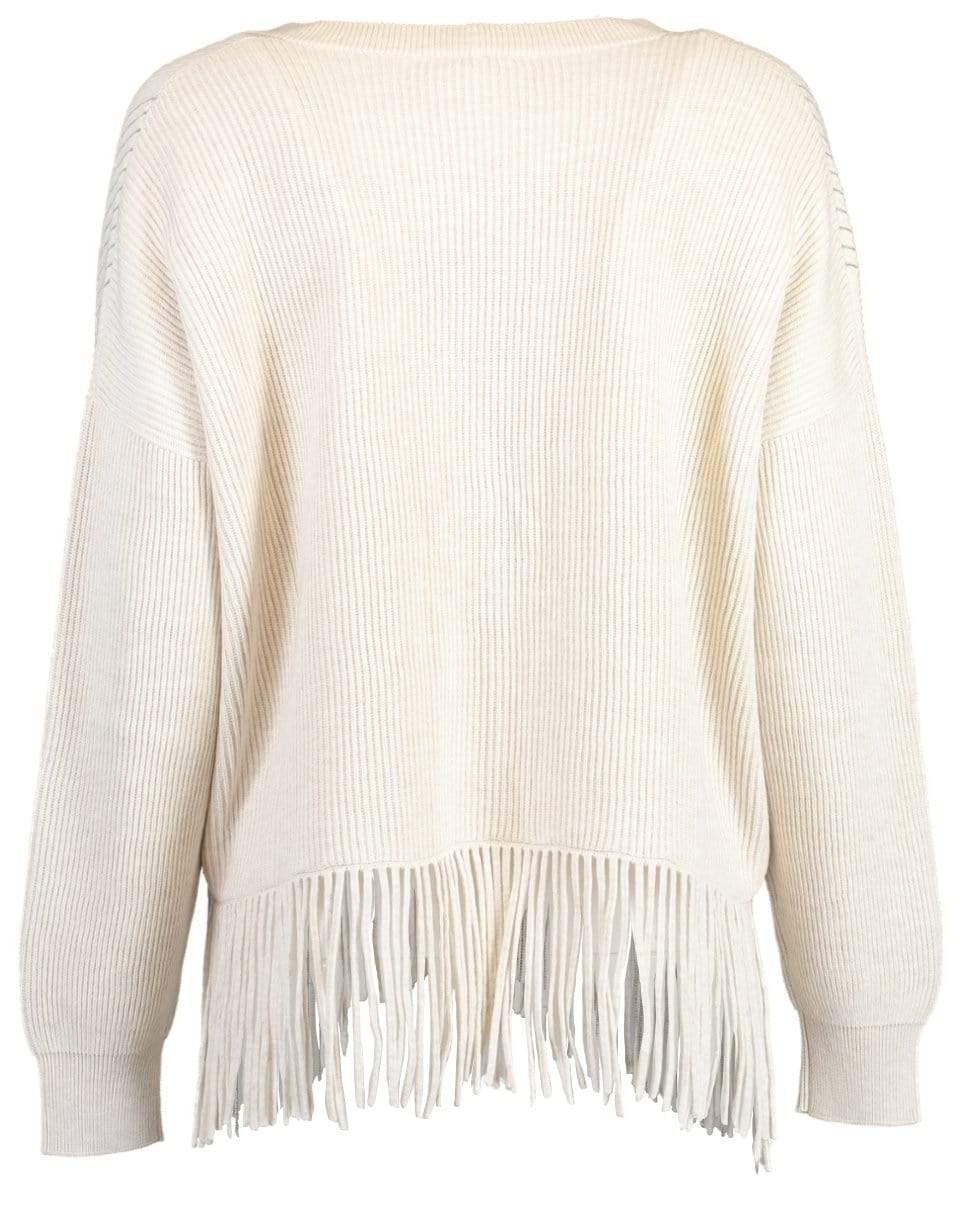 BRUNELLO CUCINELLI-English Rib and Monili Fringe Cardigan-