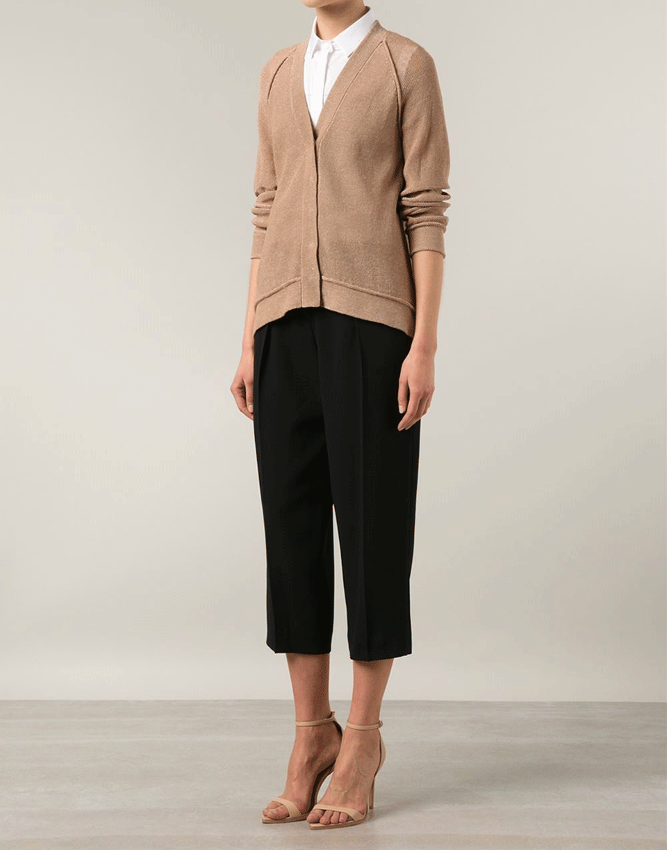 BRUNELLO CUCINELLI-Cotton Lurex Cardigan-