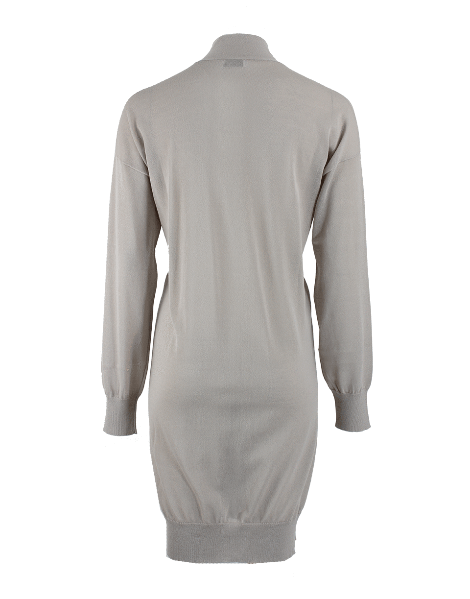 BRUNELLO CUCINELLI-Long Sleeve Cotton Long Cardigan-