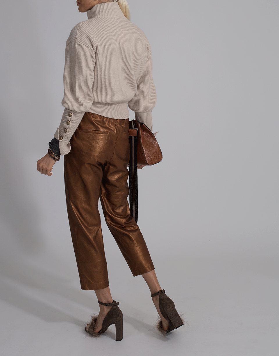 BRUNELLO CUCINELLI-Zip Up Cropped Cardigan-