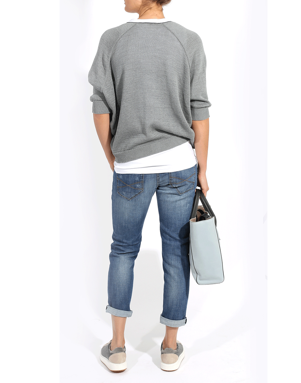 BRUNELLO CUCINELLI-Bomber Cardigan-