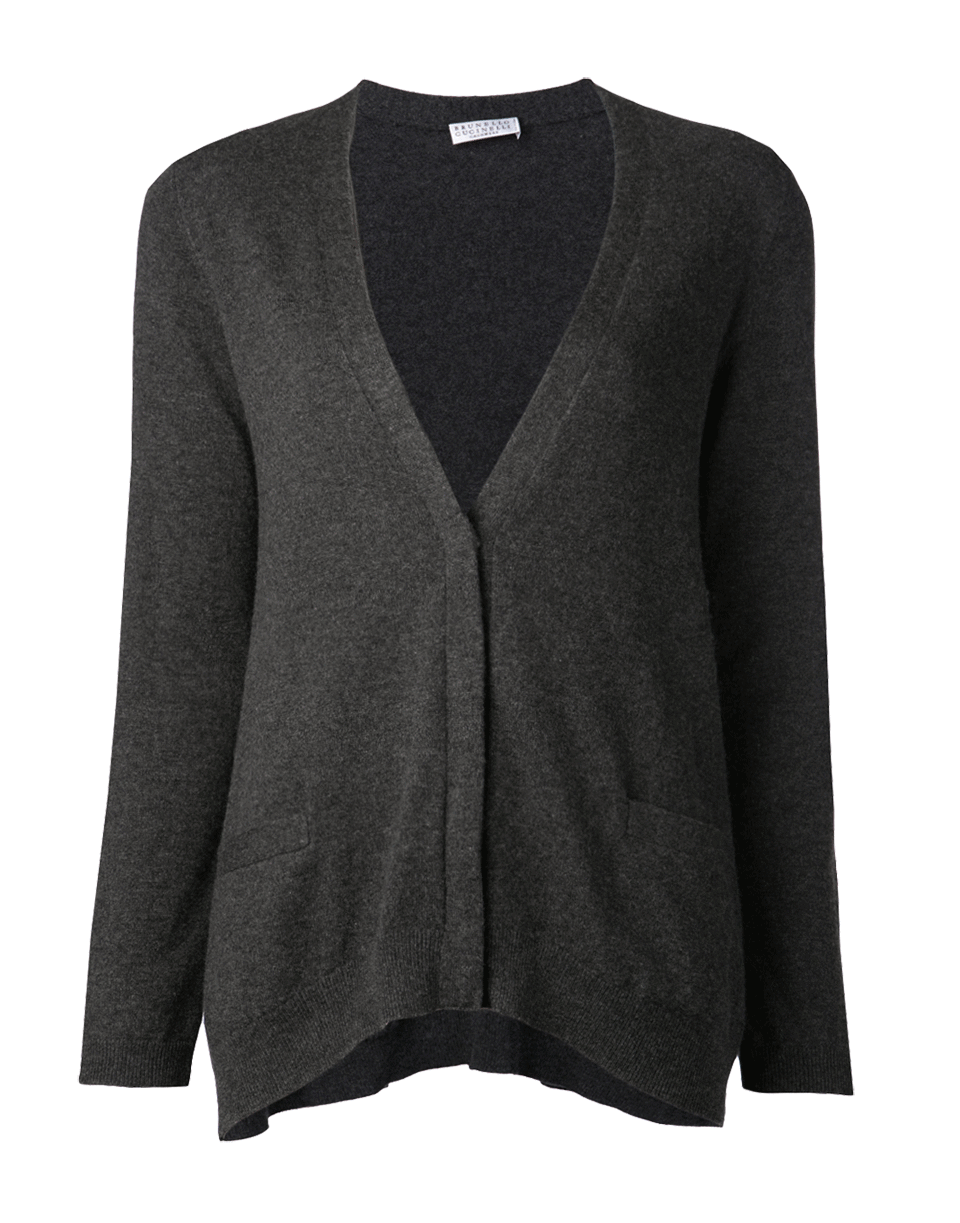 BRUNELLO CUCINELLI-Monili Stripe Egg Cardigan-