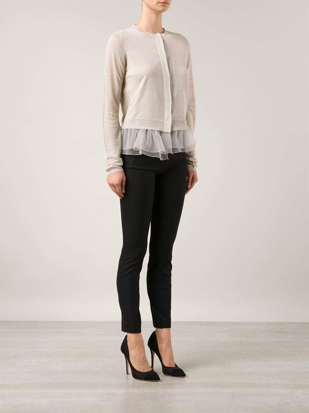 BRUNELLO CUCINELLI-Flutter Hem Cardigan-