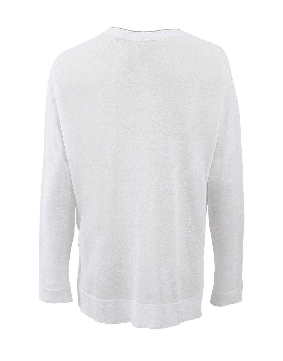 BRUNELLO CUCINELLI-Monili Drop Shoulder Cardigan-