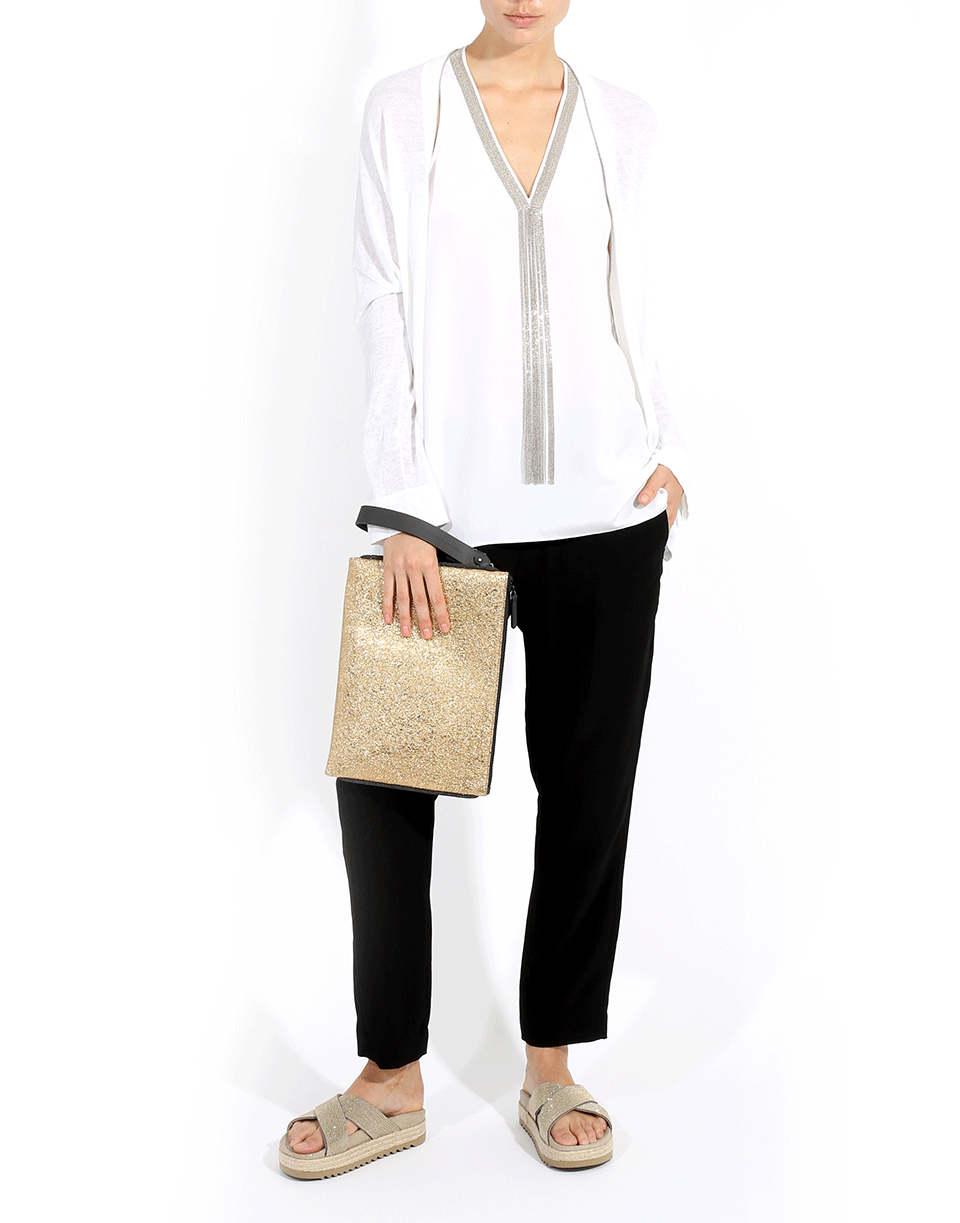 BRUNELLO CUCINELLI-Monili Drop Shoulder Cardigan-