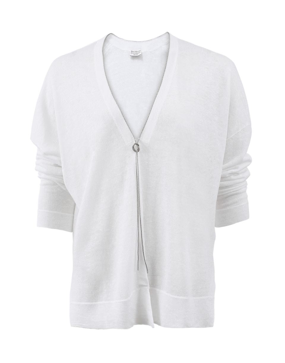 BRUNELLO CUCINELLI-Monili Drop Shoulder Cardigan-