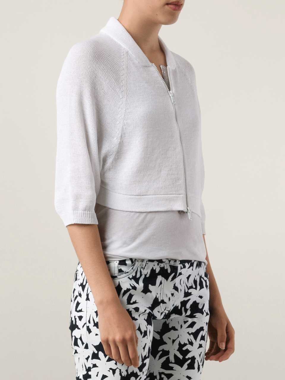 BRUNELLO CUCINELLI-Monili Zip Cardigan-