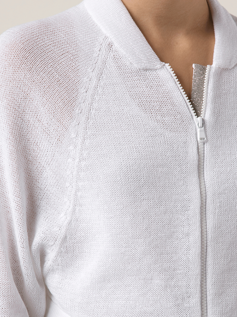 BRUNELLO CUCINELLI-Monili Zip Cardigan-