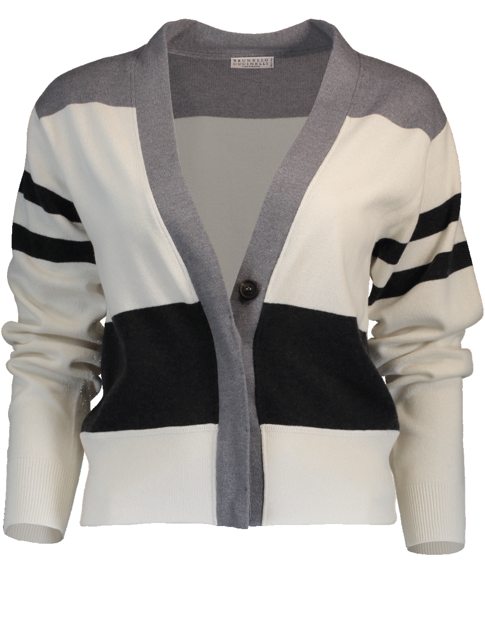 BRUNELLO CUCINELLI-Cropped Cardigan-