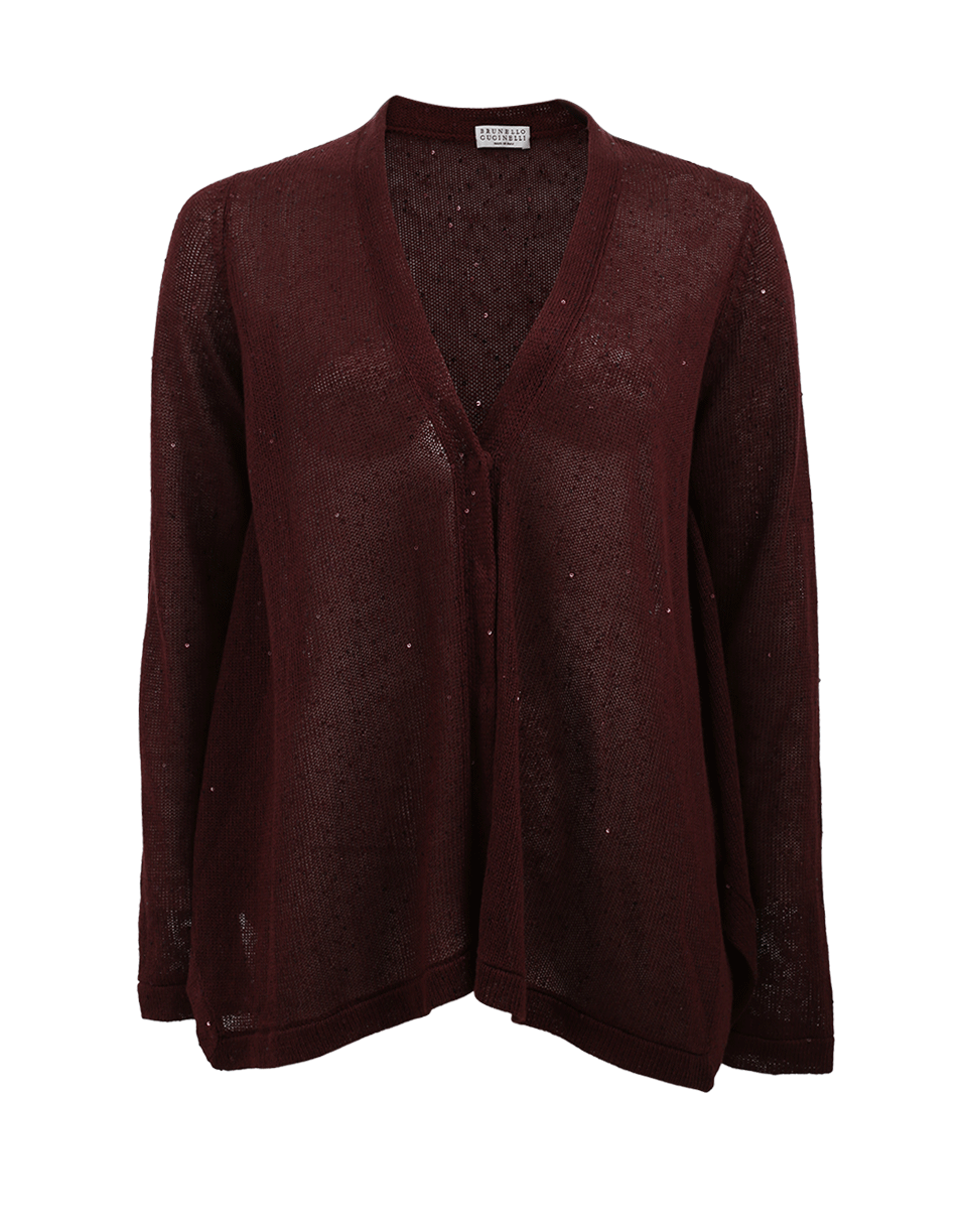 BRUNELLO CUCINELLI-Linen Silk Cardigan-