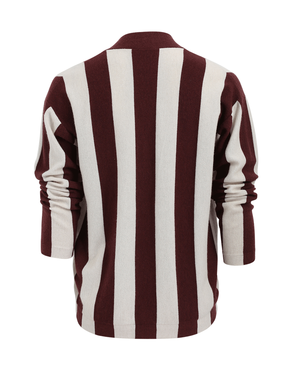 BRUNELLO CUCINELLI-Cricket Stripes Cardigan-