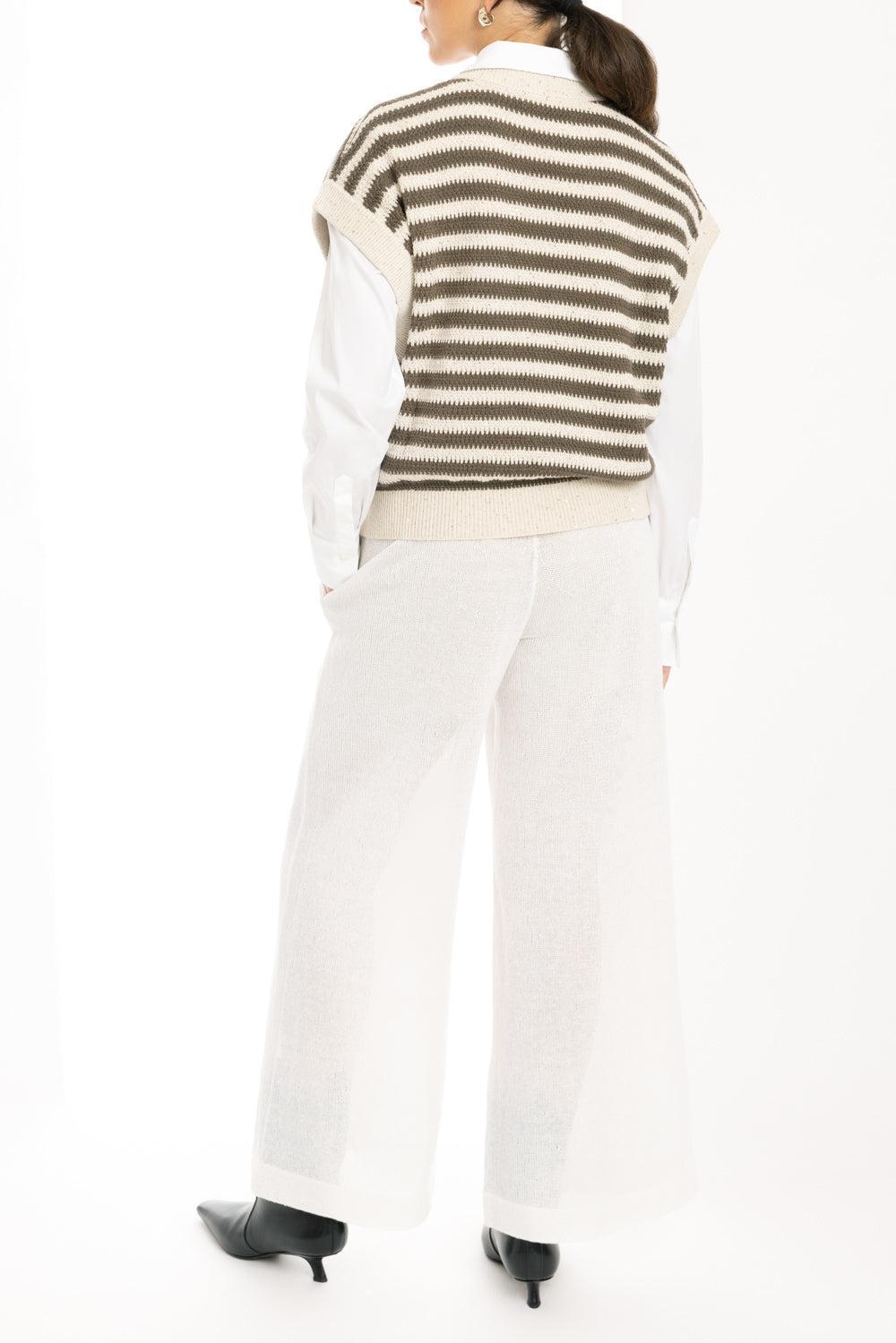 Diamante Sweater-BRWN/CRM-XS-CLOTHINGTOPKNITS-BRUNELLO CUCINELLI