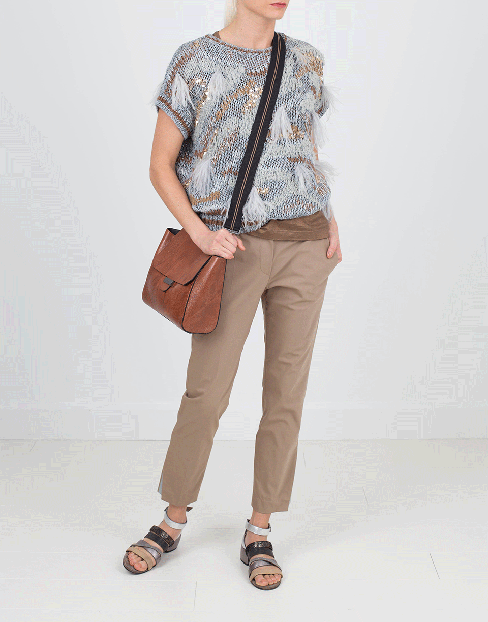 BRUNELLO CUCINELLI-Feather Pullover-