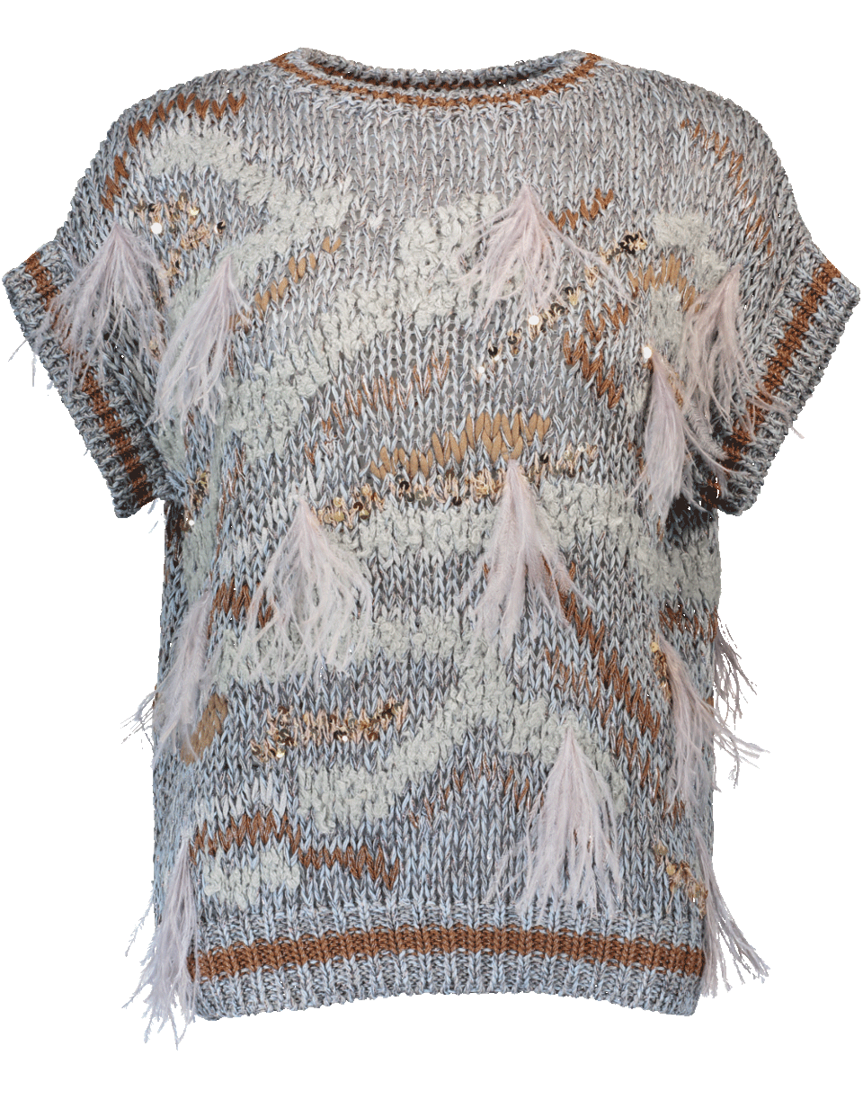 BRUNELLO CUCINELLI-Feather Pullover-