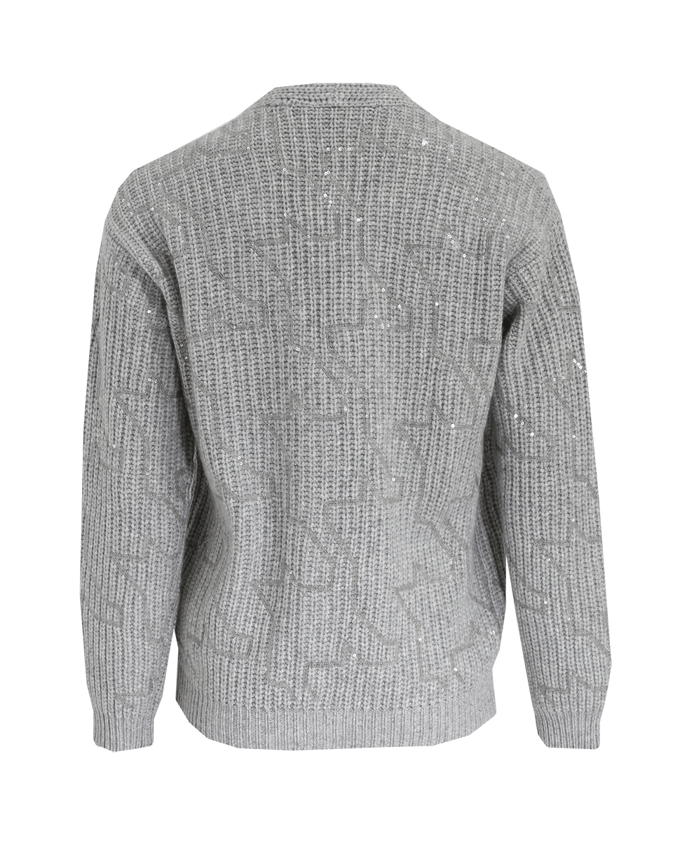 BRUNELLO CUCINELLI-Oversized Embroidered Cardigan-