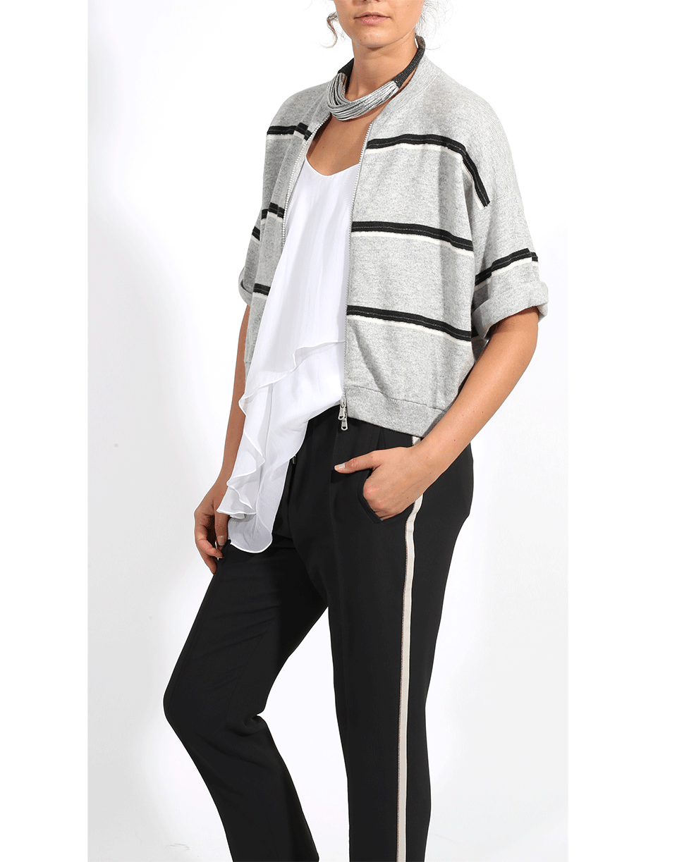 BRUNELLO CUCINELLI-Cashmere Dolman Sleeve Cardigan-