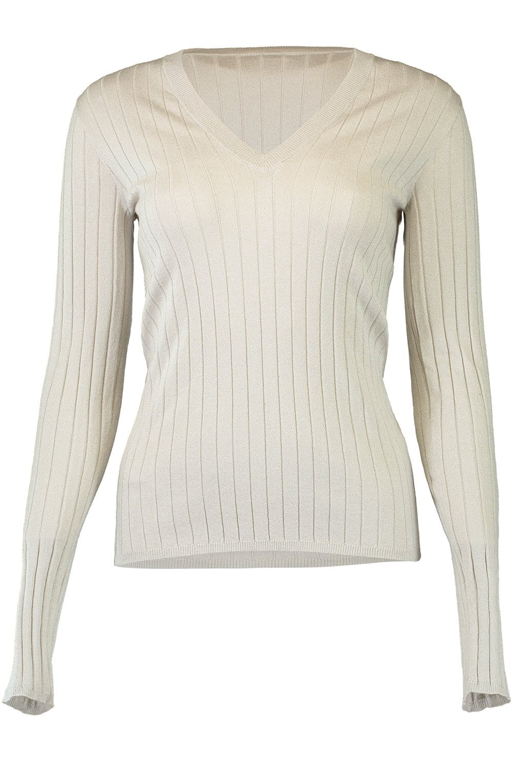 BRUNELLO CUCINELLI-Sparkling Rib Knit Sweater-