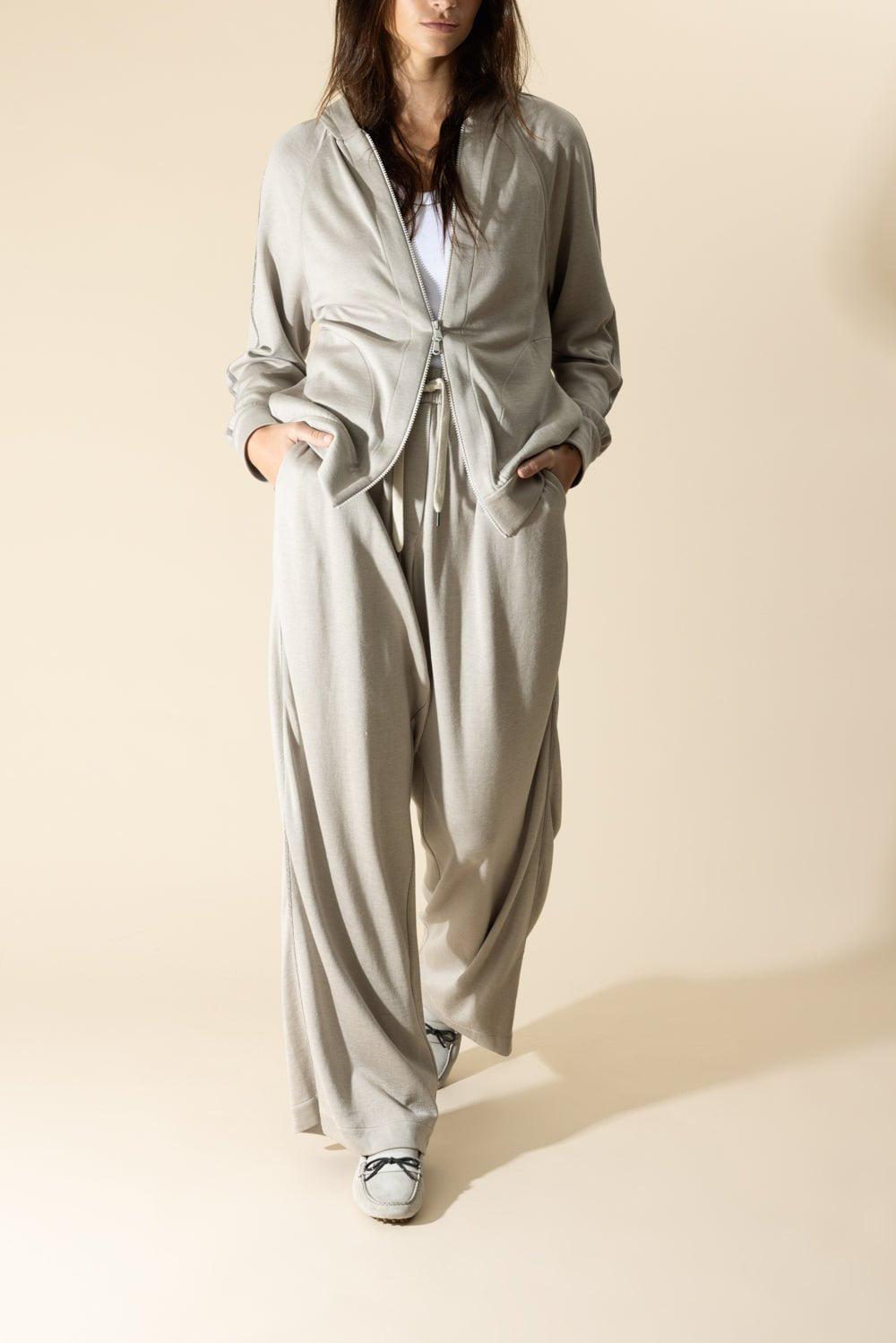 BRUNELLO CUCINELLI-Monili Sleeve Hoodie-